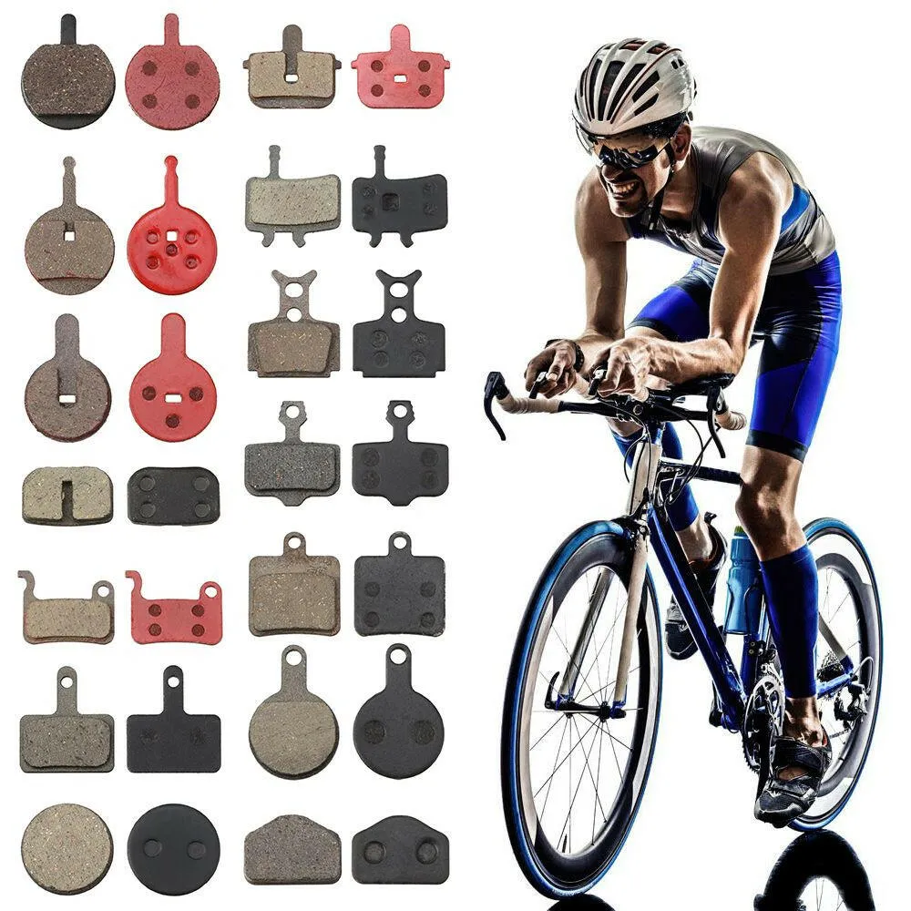 1pair Universal MTB Mountain Bicycle Brake Pads Pair for Multi-style Mountain Road Bike Parts Bicycle Brake Disc