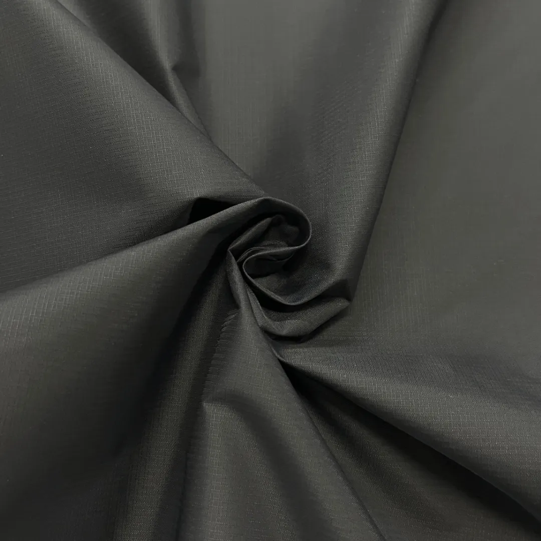 2.5-Layer Storm-FIT Hi-Vent WPB Ripstop Taffeta Laminate - Black (Sold per Yard)