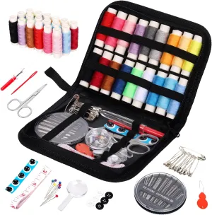 87Pcs Sewing Kit with Portable Bag