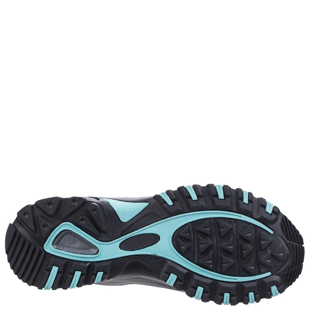 Abbeydale Low Hiking Shoes Grey/Black/Aqua