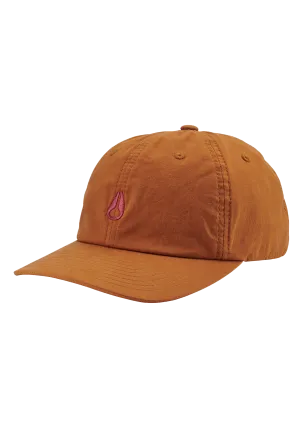 Agent Strapback Hat - Brown / Orchid