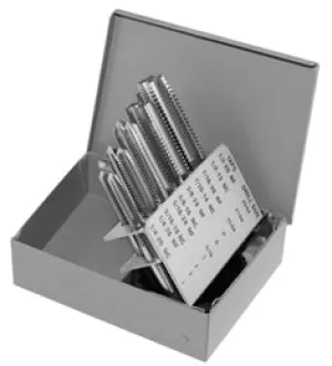 ALFA Tools TDS66013 10PC USA PLUG TAP SET 1/4"-1/2" 1/pack