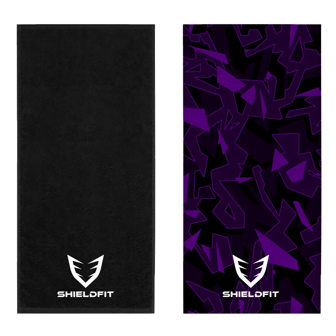 Antibacterial Gym Towel: Twilight Ultra Violet