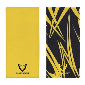 Antibacterial Gym Towel: Venom Cyber Yellow