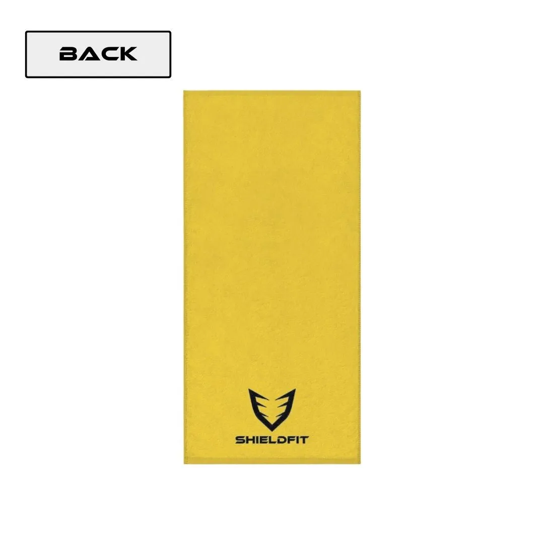 Antibacterial Gym Towel: Venom Cyber Yellow