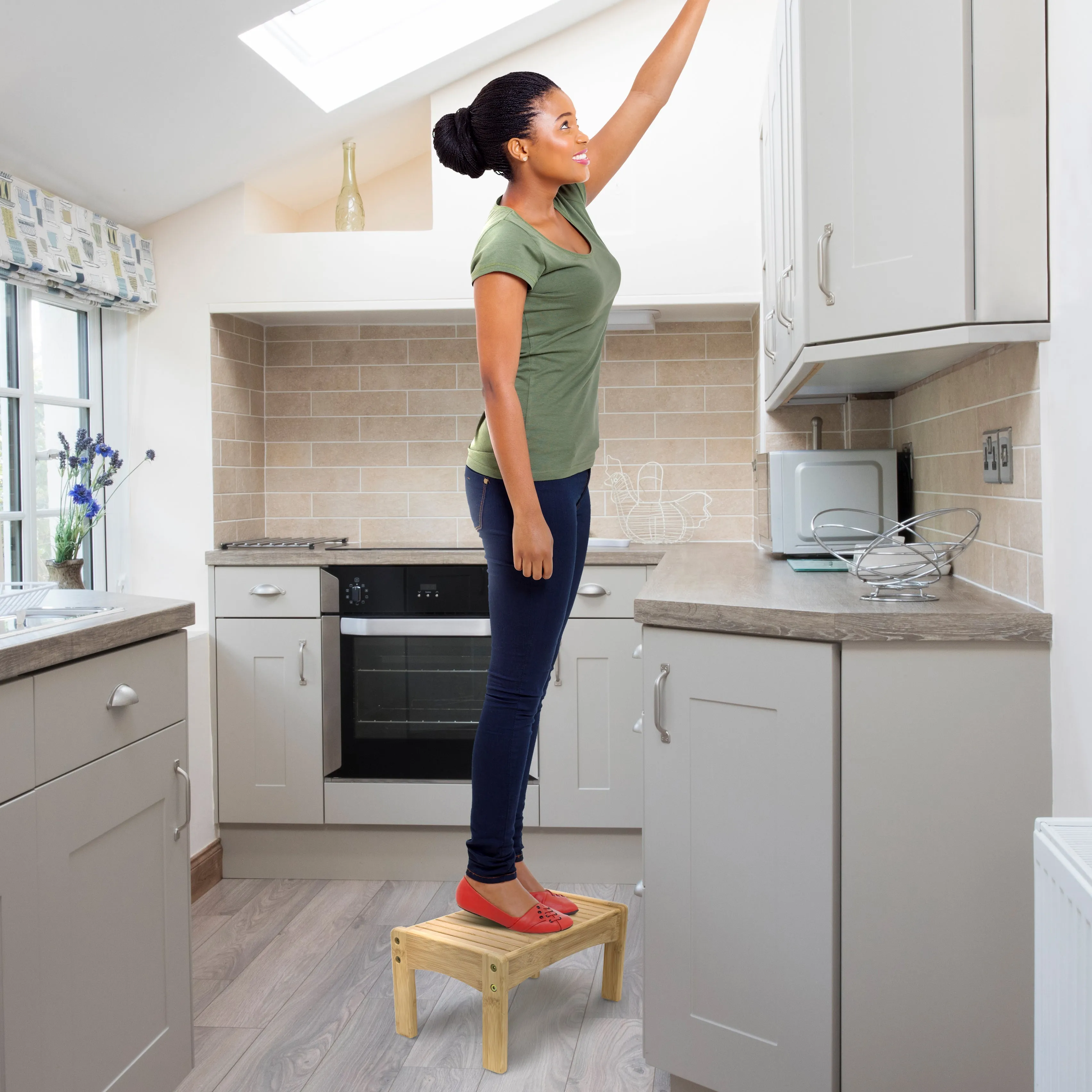 Bamboo Step Stool