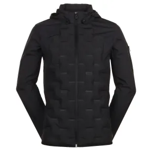 Boss 'Leo' Water Resistant Hybrid Padded Jacket - Black