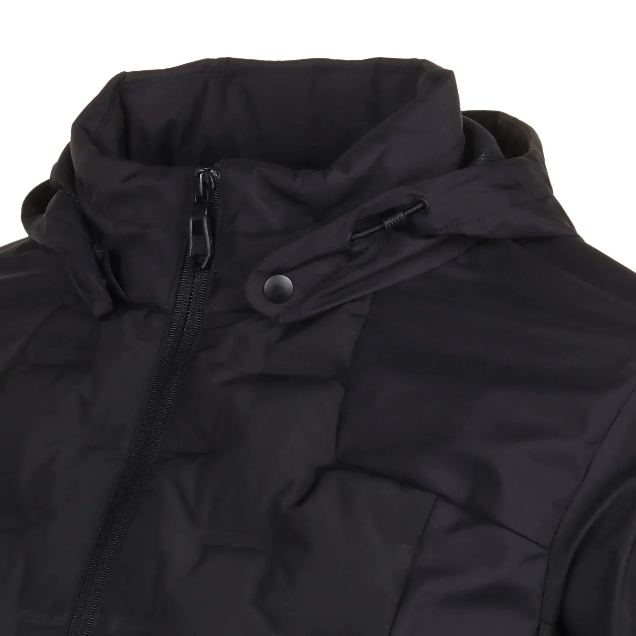 Boss 'Leo' Water Resistant Hybrid Padded Jacket - Black