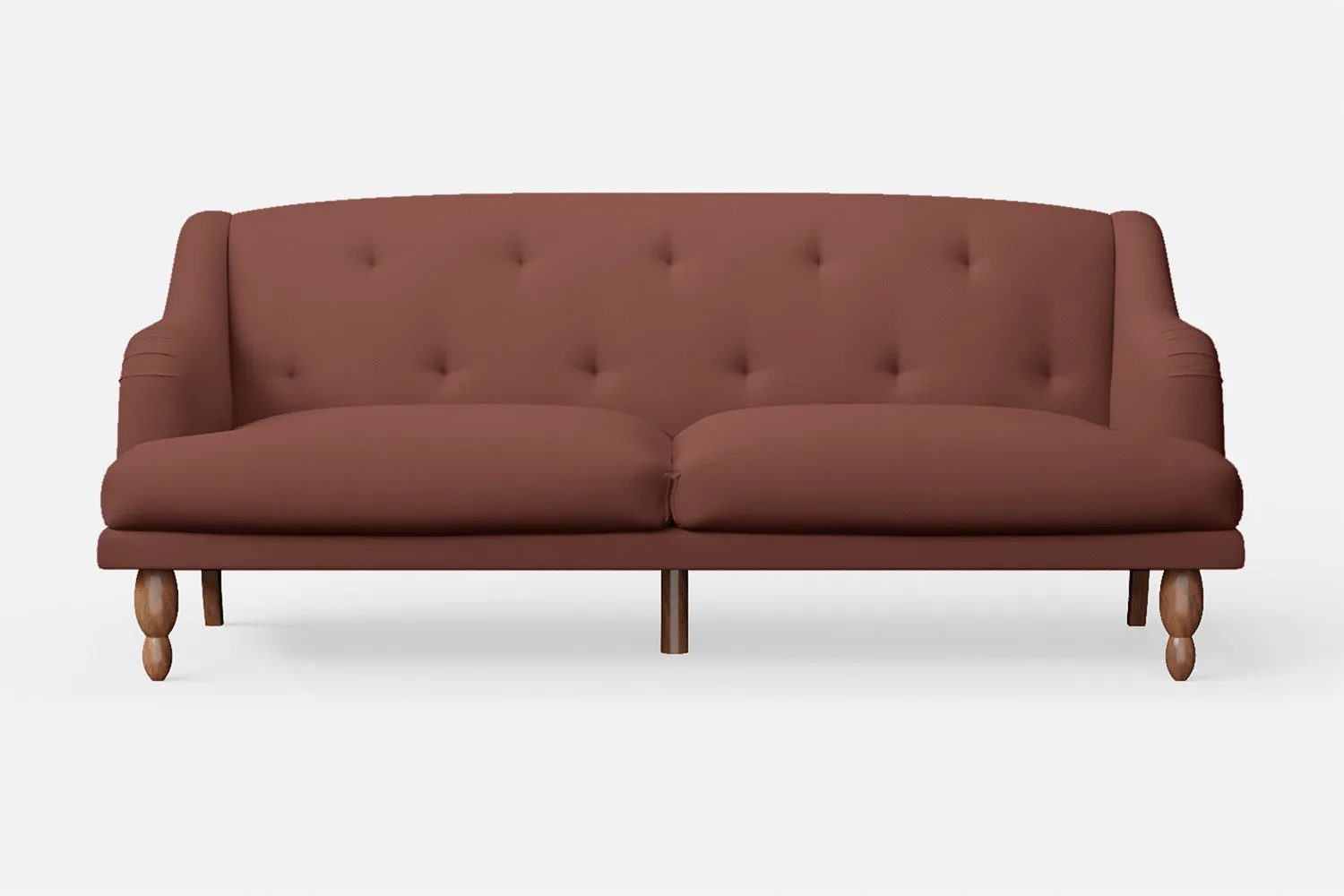 Burlington 4 Seater Sofa Mauve Leather