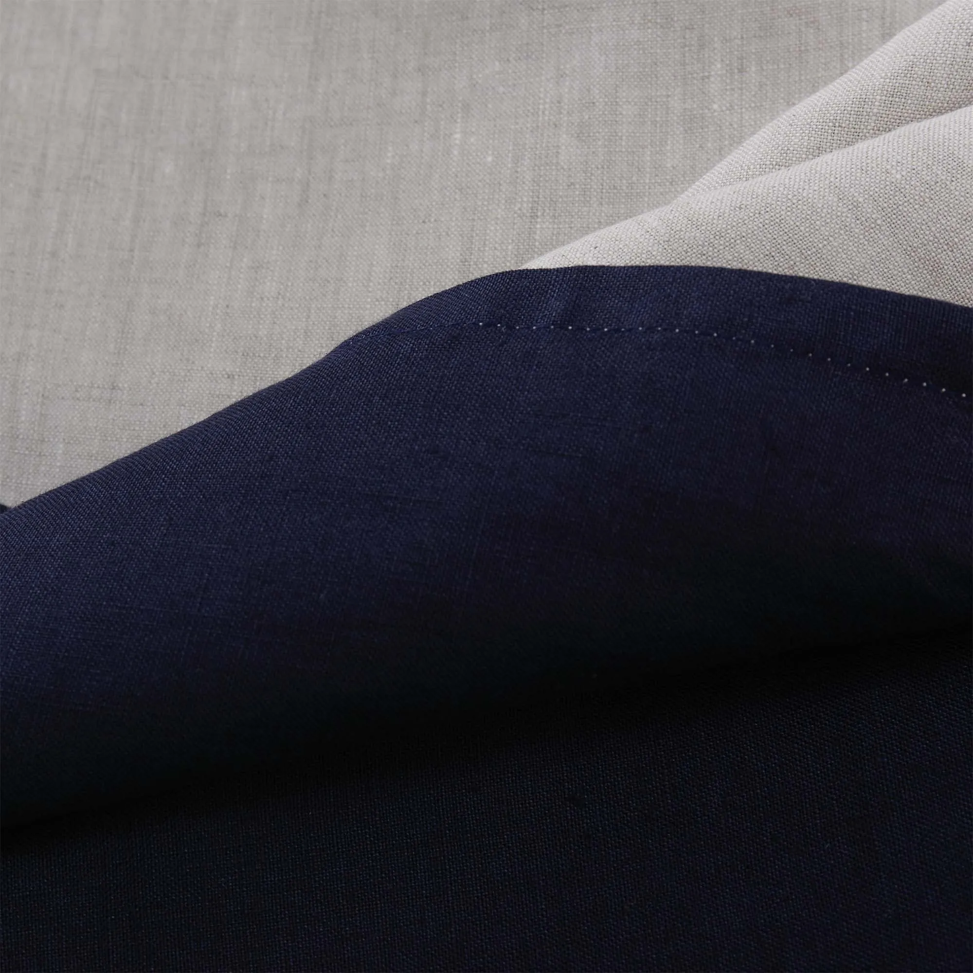 Cercosa Pillowcase [Dark blue/Natural]