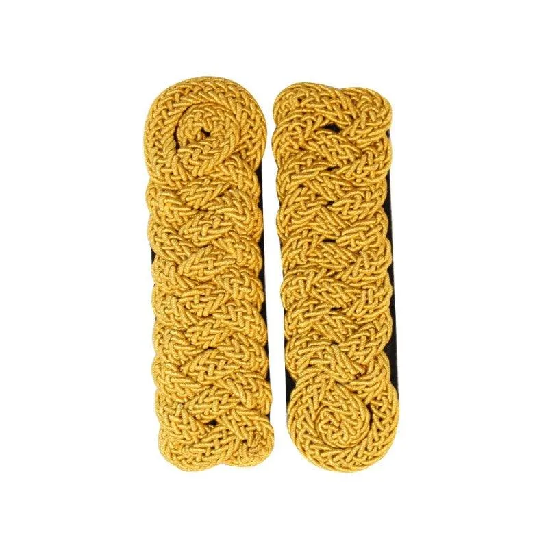 Ceremonial Uniform Gold Cord Army Shoulder Board Pair