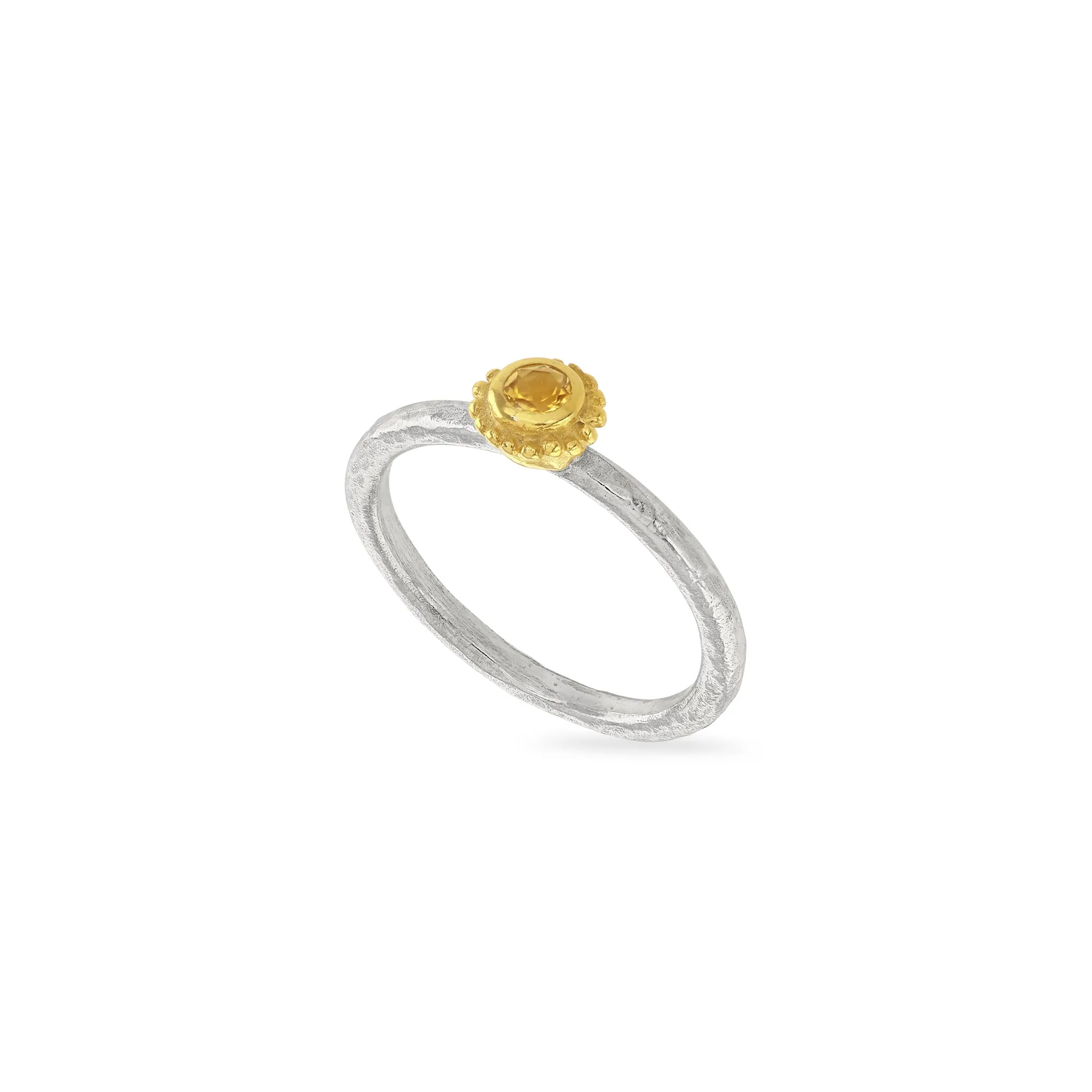 Citrine Birthstone Ring