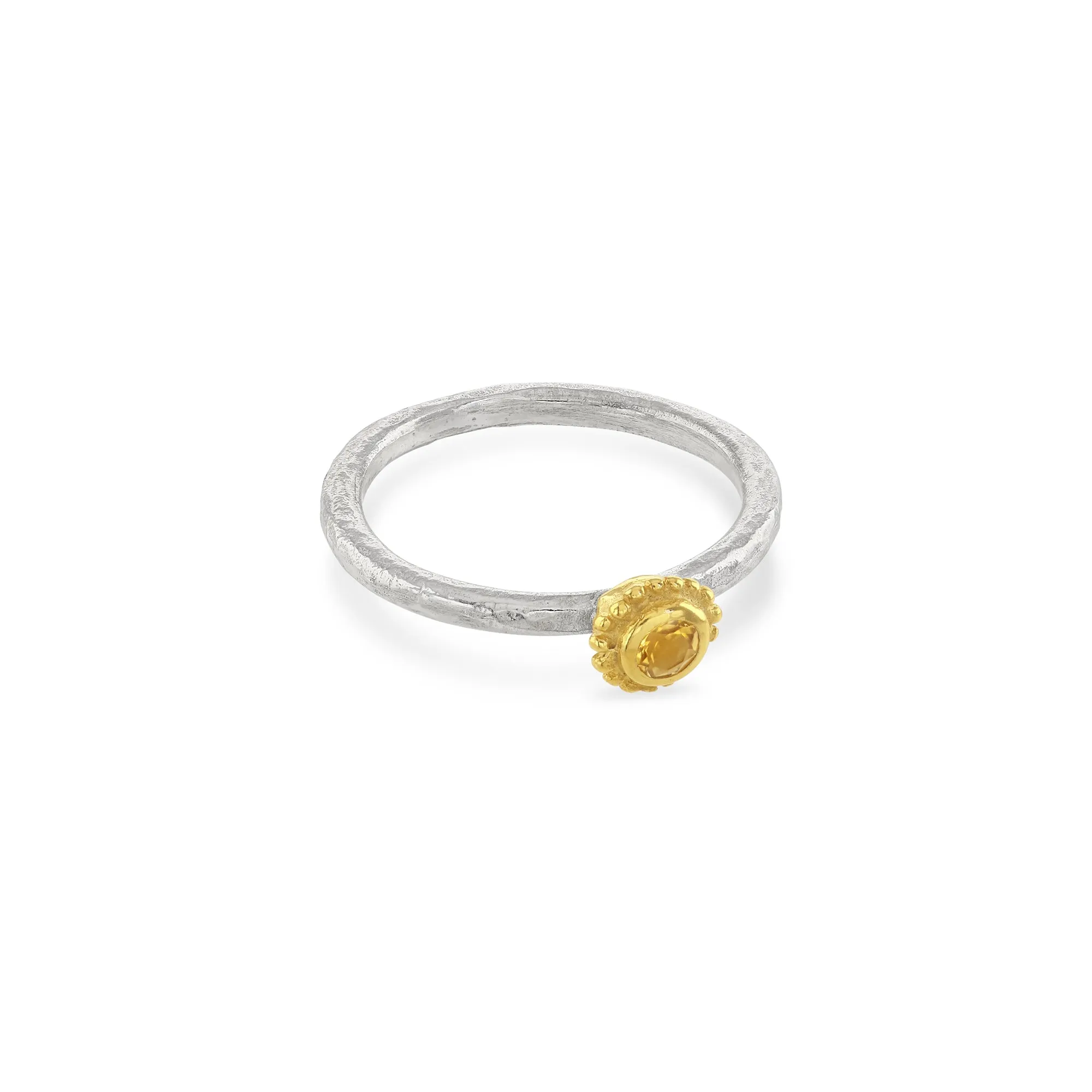 Citrine Birthstone Ring