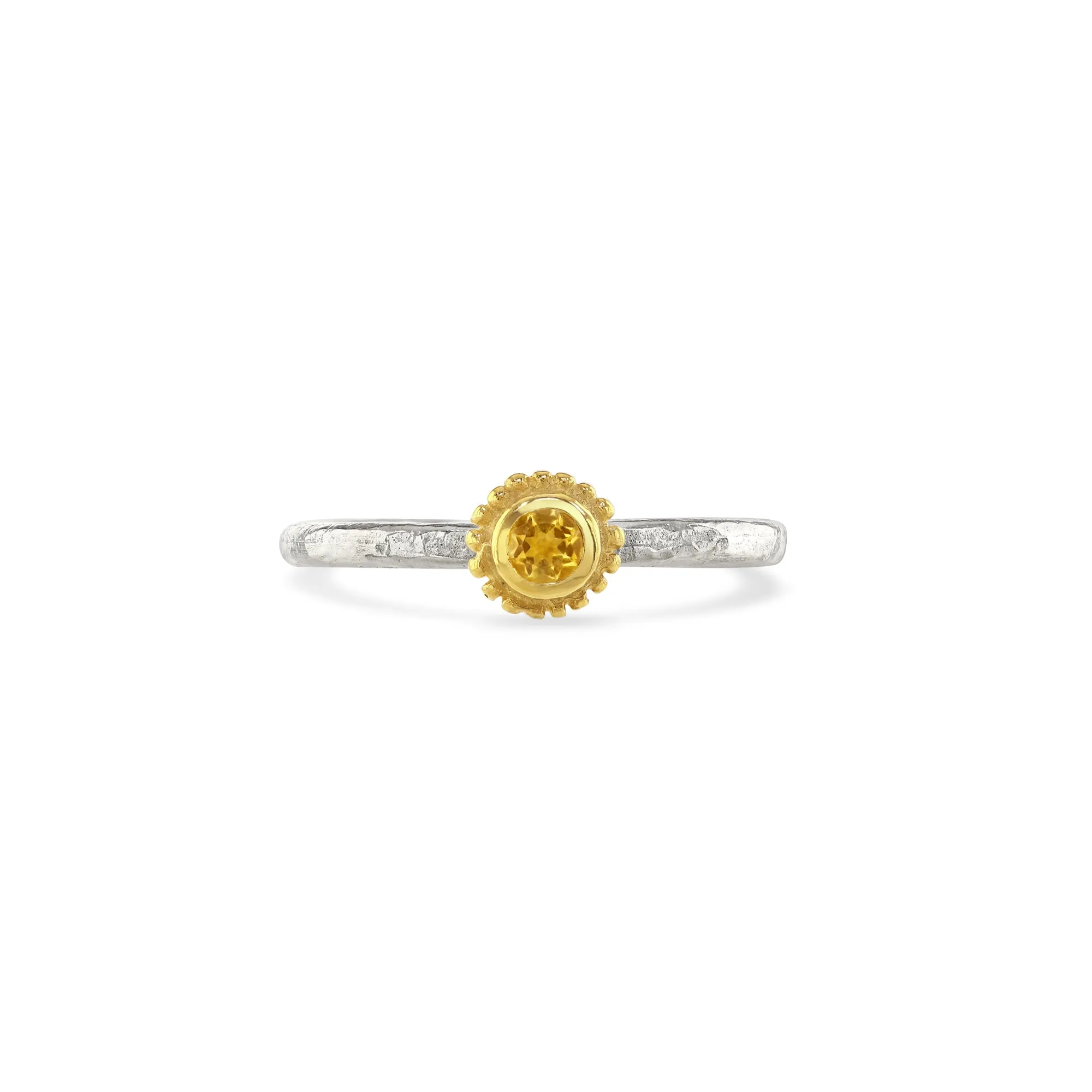 Citrine Birthstone Ring