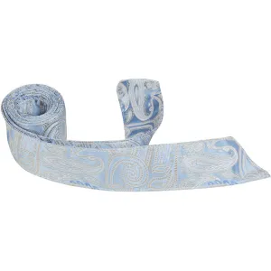 CL89 HT - Blue/Gold Paisley - Hair Tie