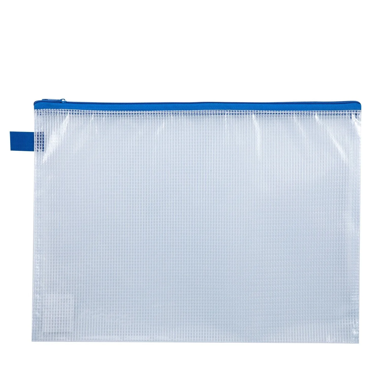 Deli PVC Mesh Zip Bag A4 4C