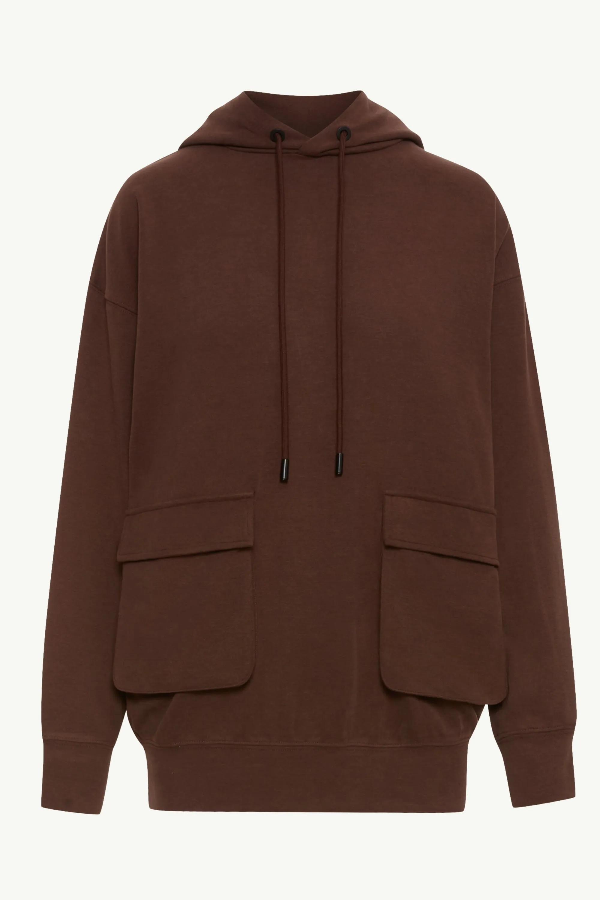 Demi Cargo Pocket Hoodie - Brown