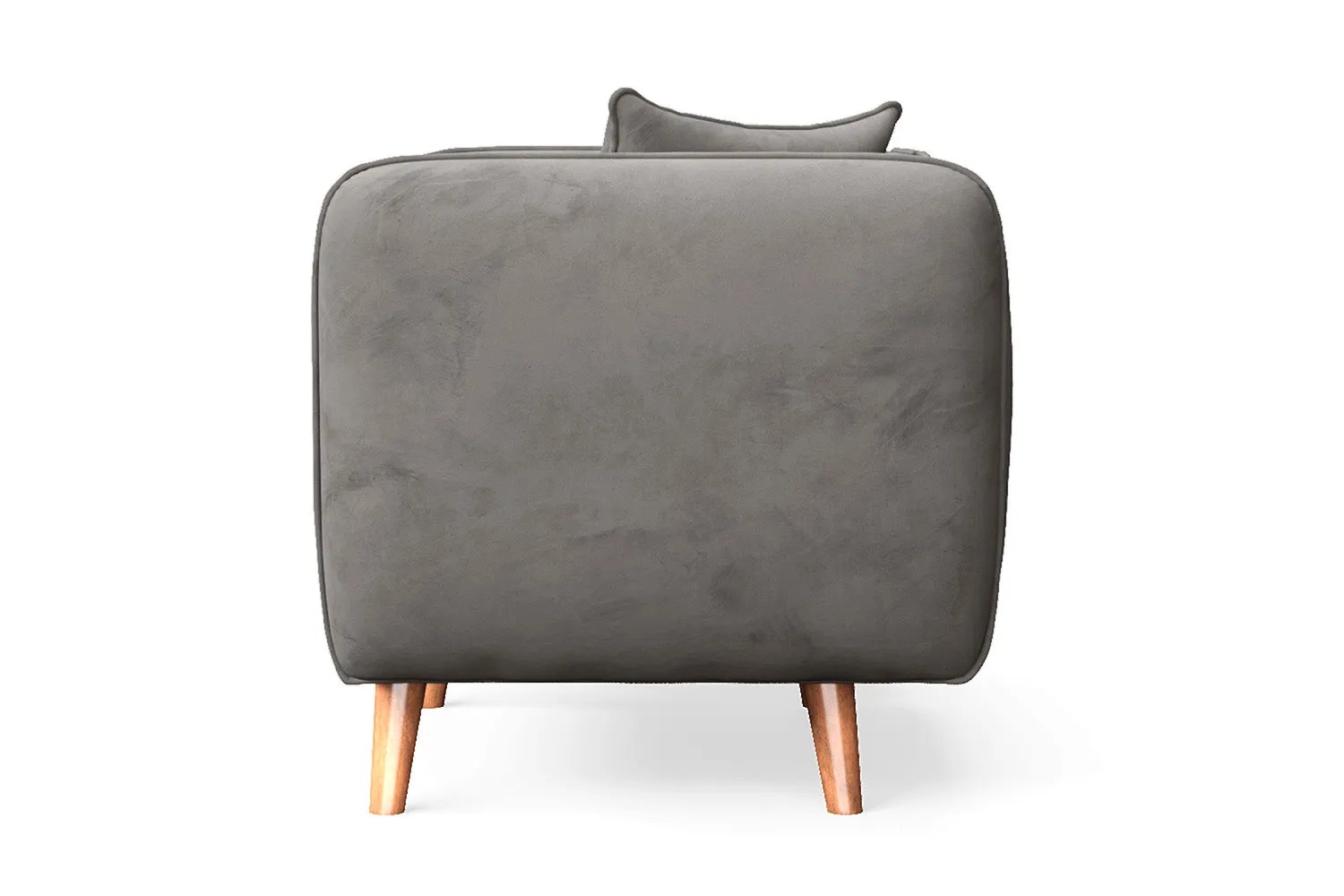 Florence Armchair Grey Velvet