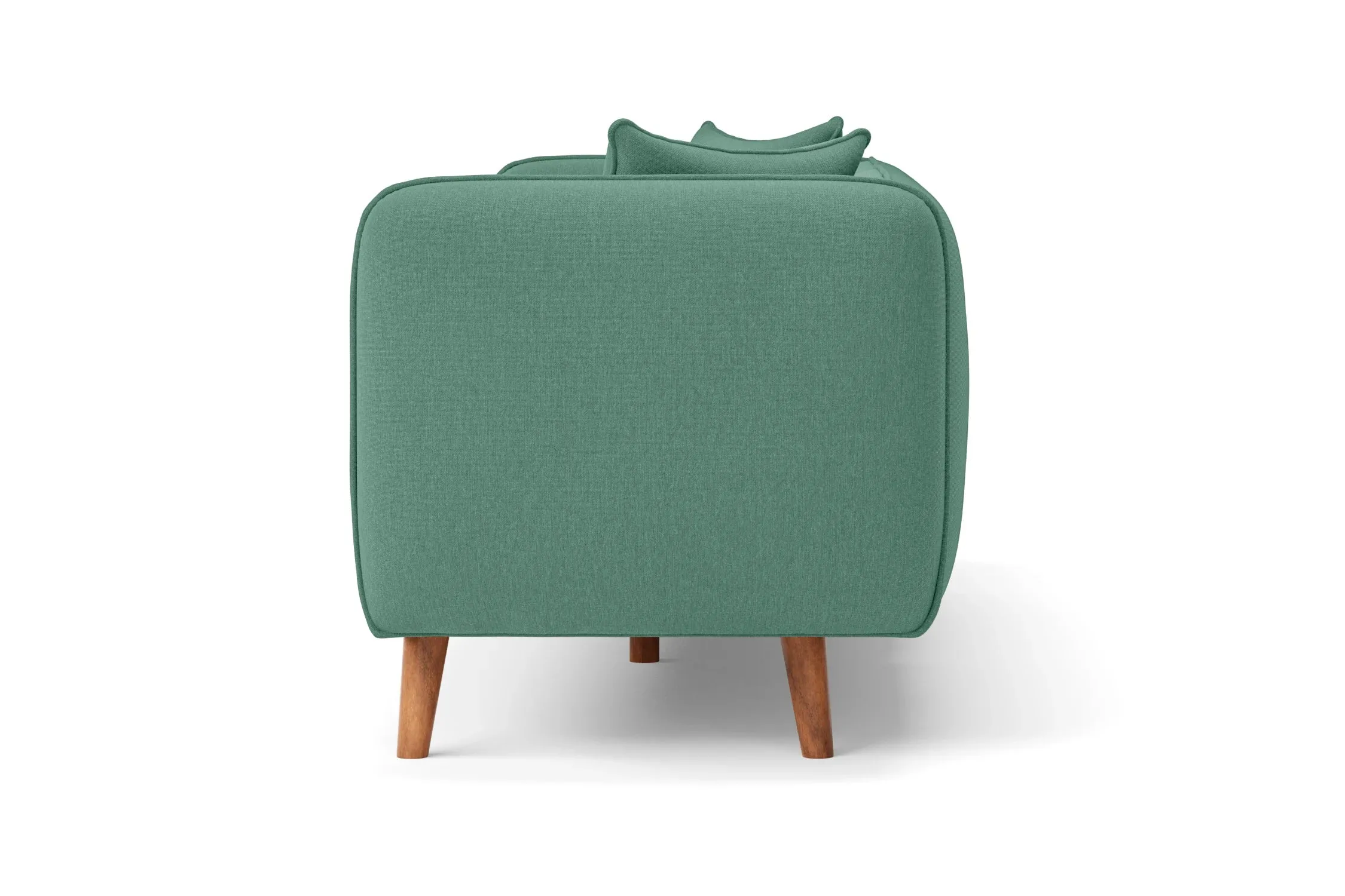 Florence Armchair Mint Green Linen Fabric