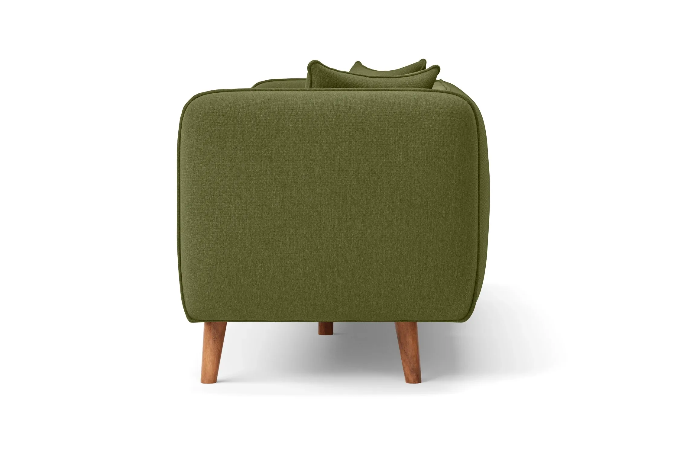 Florence Armchair Olive Linen Fabric