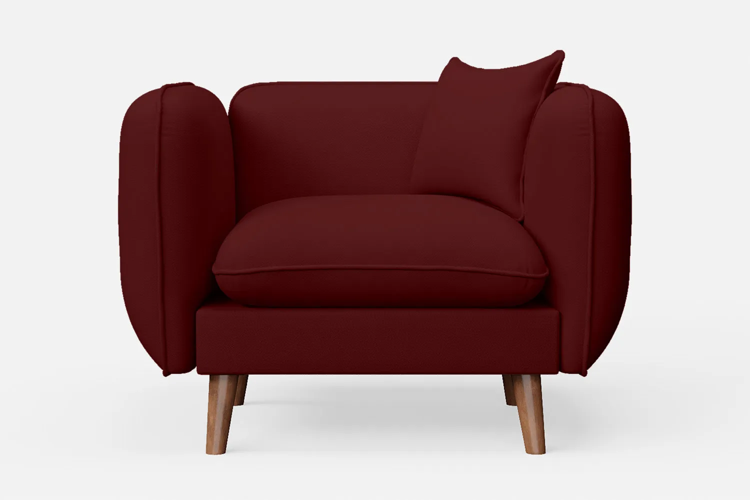 Florence Armchair Red Leather