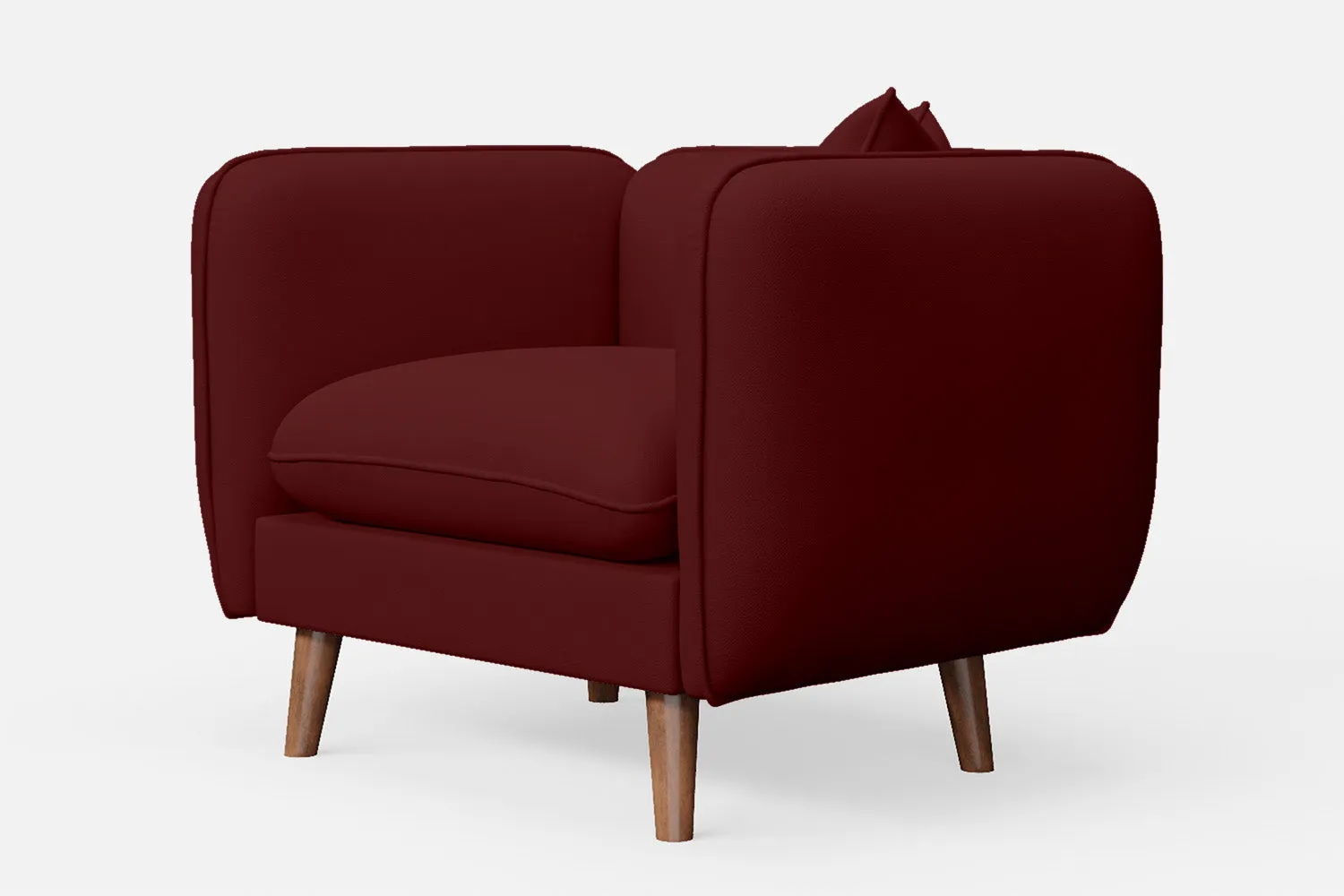 Florence Armchair Red Leather