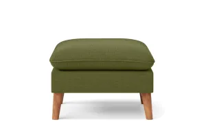 Florence Ottoman Olive Linen Fabric