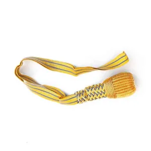 Golden Braid with Bullion Acorn Military Sword Knot