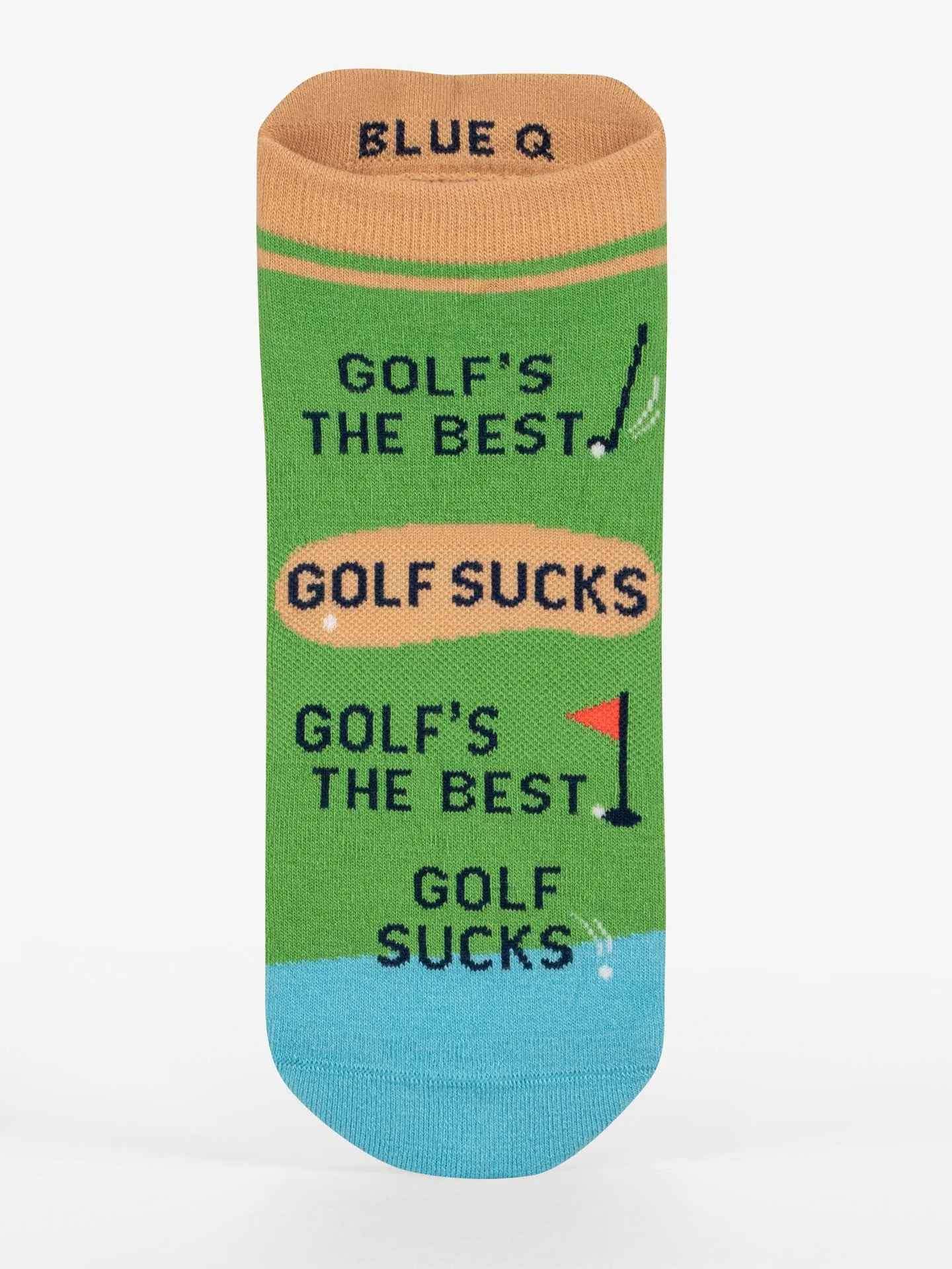 Golf's The Best. Golf Sucks. Golf's The Best. Golf Sucks. Sneaker Socks