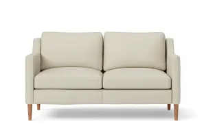 Greco 2 Seater Sofa Cream Leather