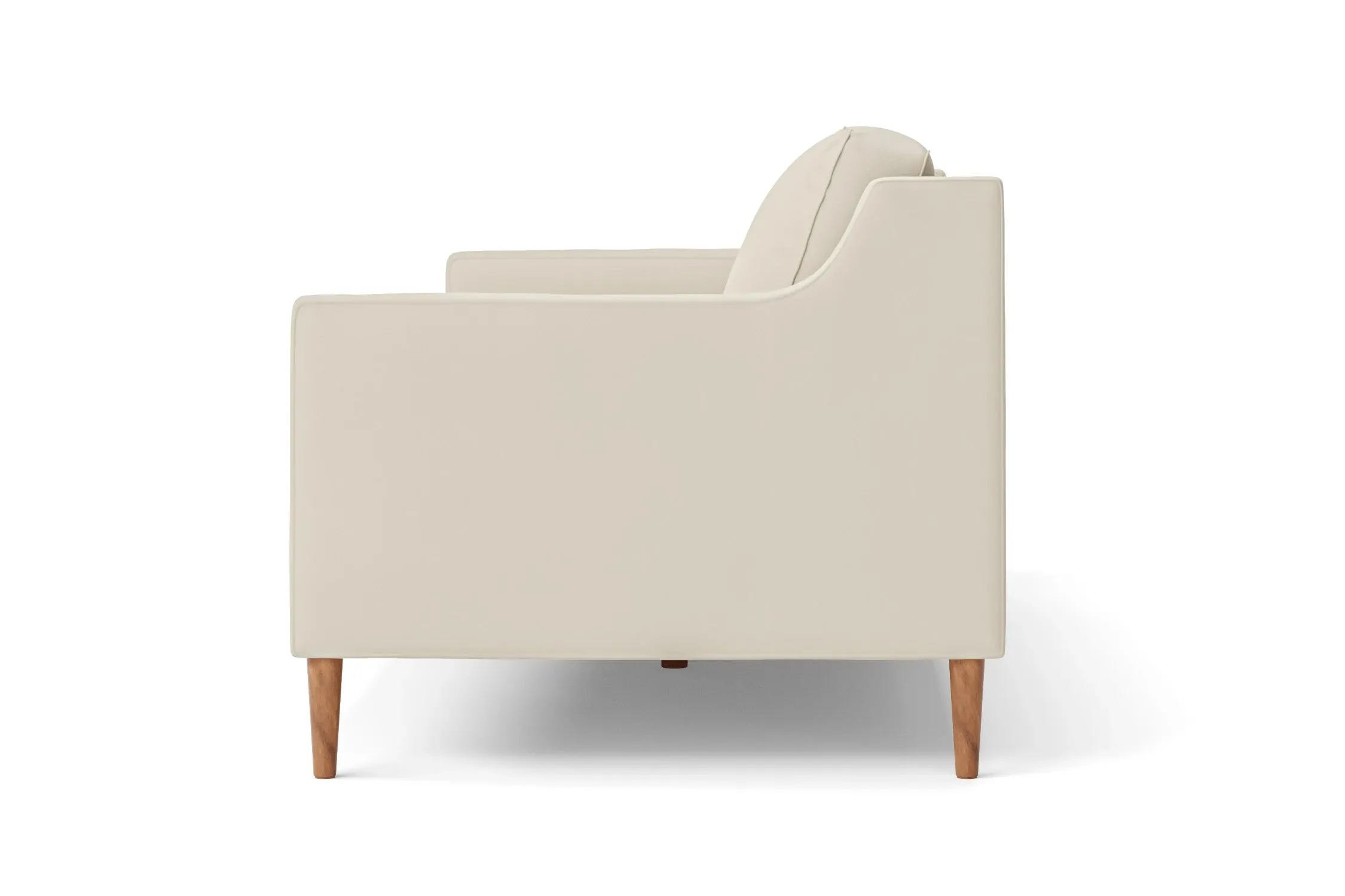 Greco 2 Seater Sofa Cream Leather