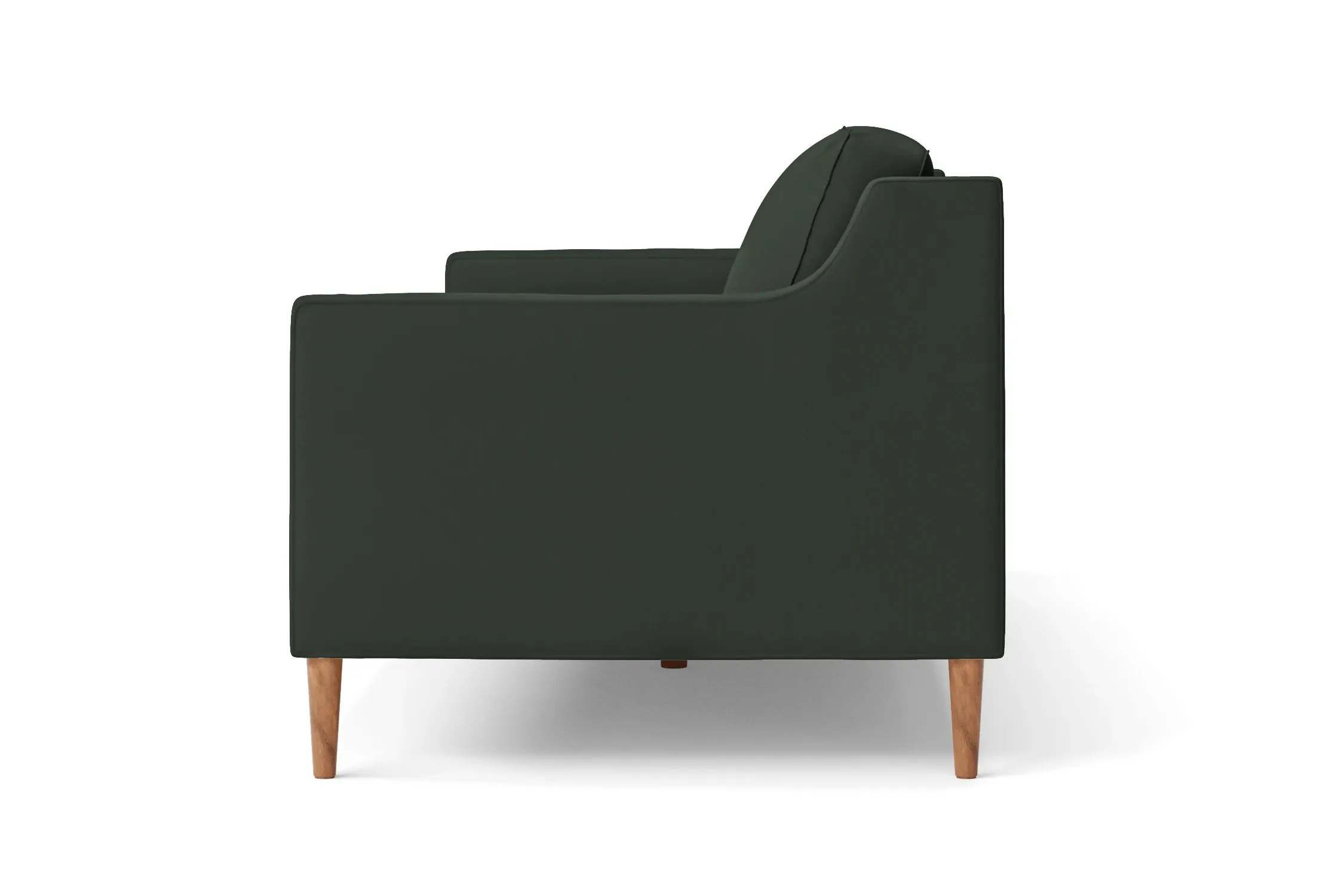 Greco 3 Seater Sofa Green Leather