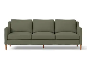 Greco 3 Seater Sofa Sage Leather