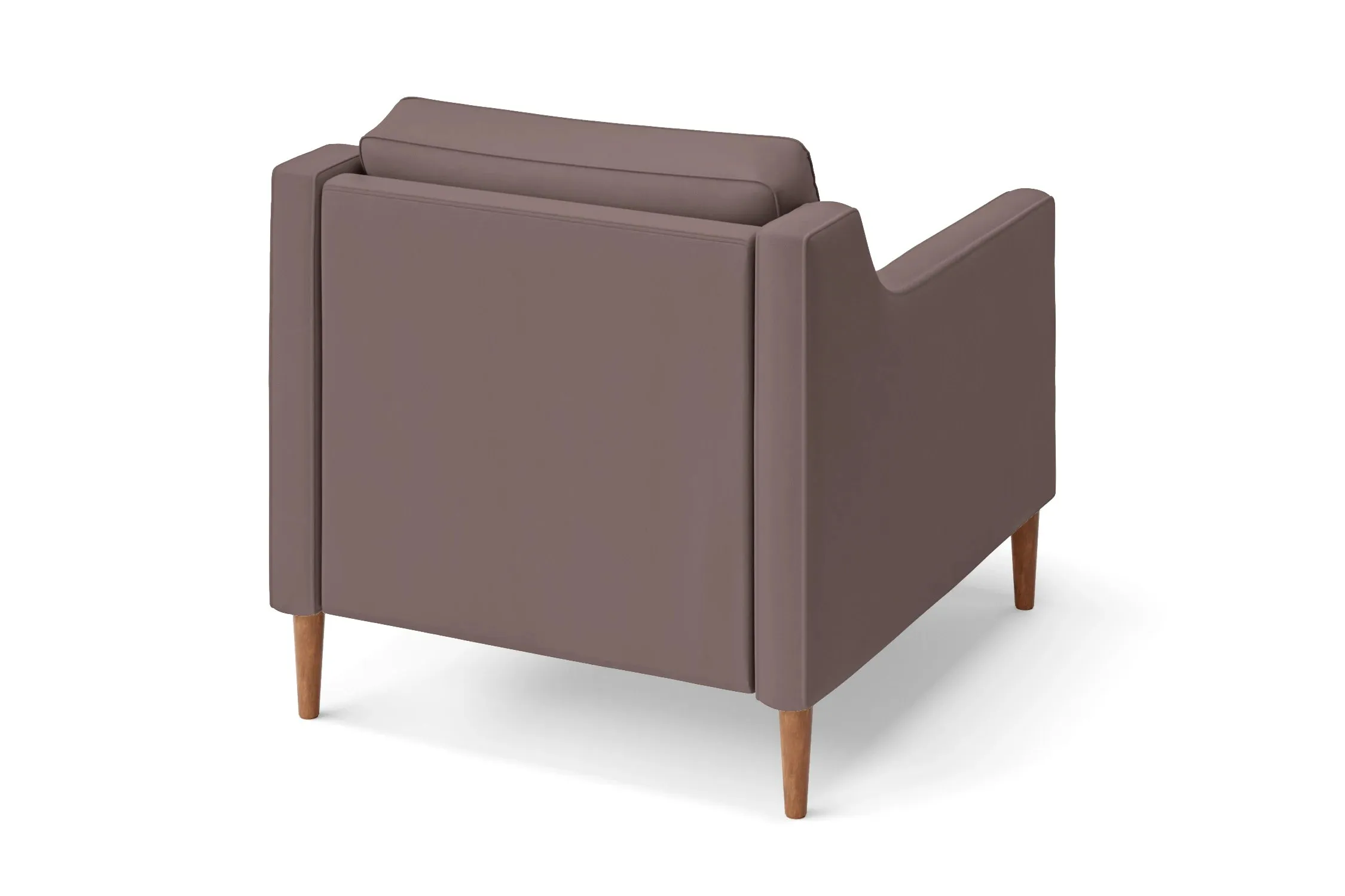 Greco Armchair Rose Taupe Leather