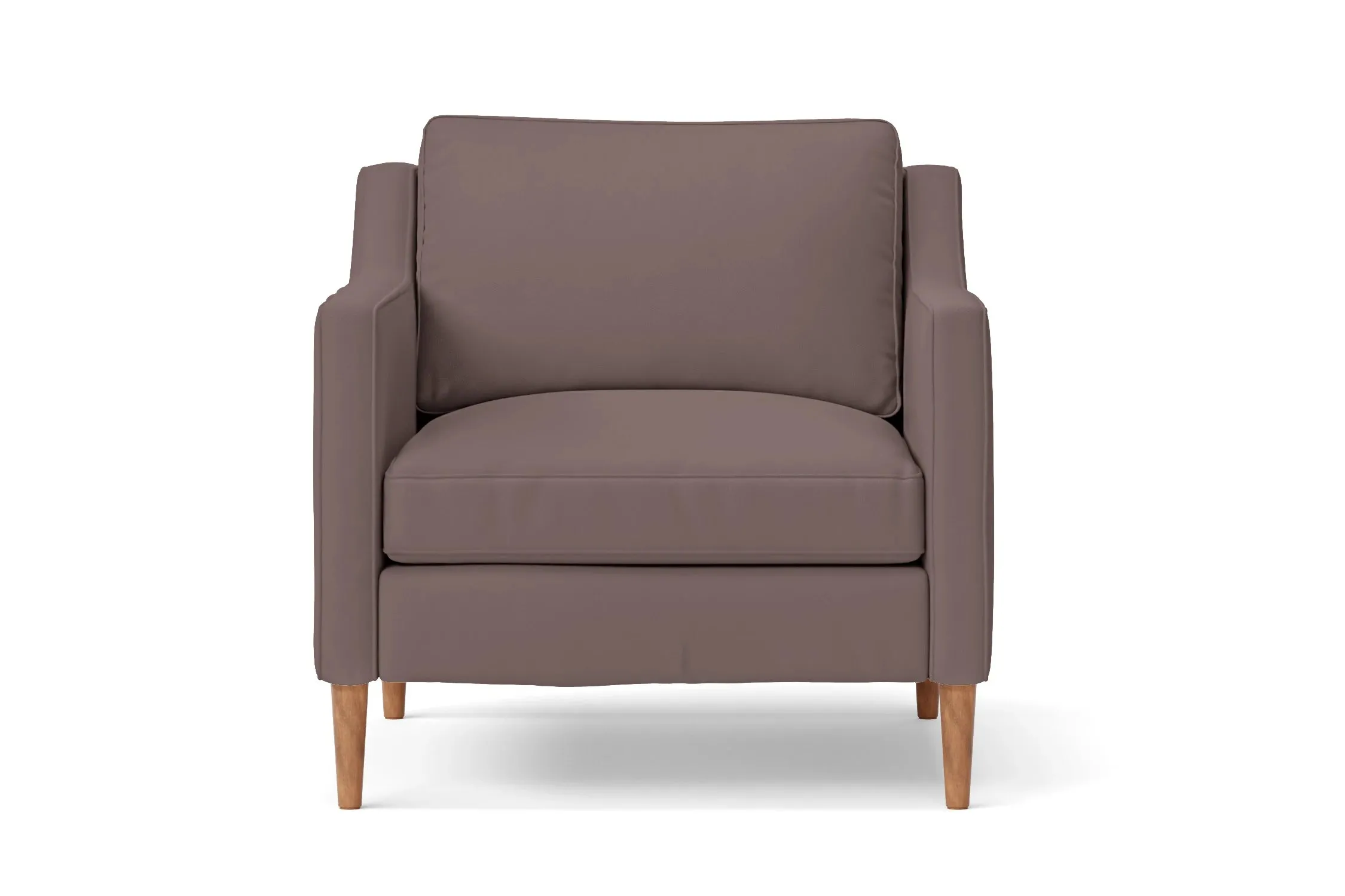 Greco Armchair Rose Taupe Leather