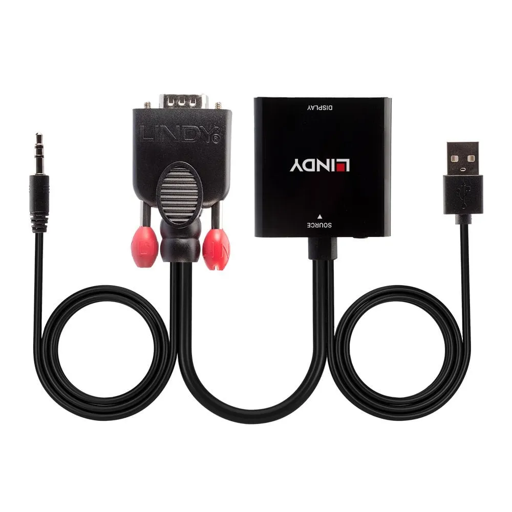 Lindy Adapter - Hdmi / Vga - 60 Cm