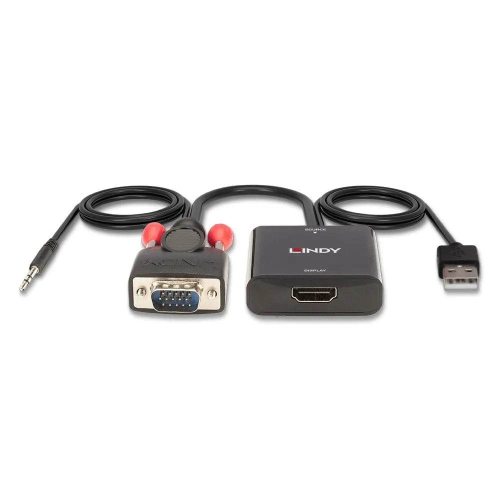 Lindy Adapter - Hdmi / Vga - 60 Cm