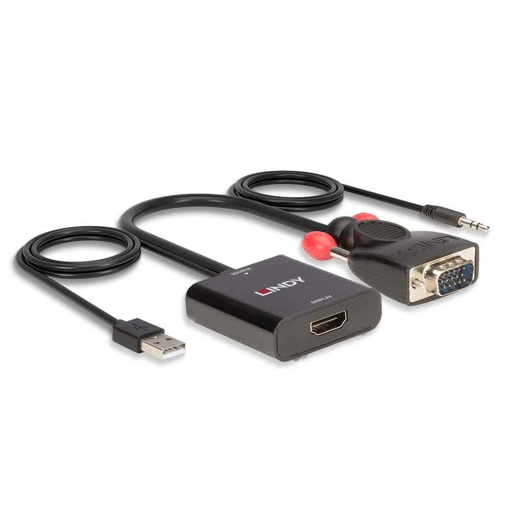 Lindy Adapter - Hdmi / Vga - 60 Cm