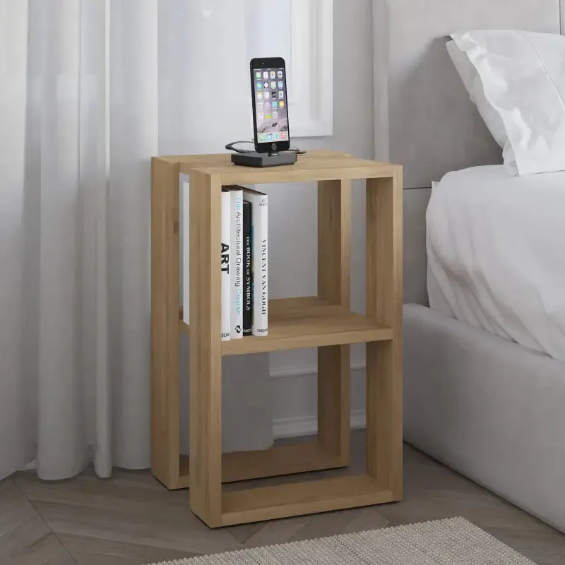 Lonie Modern Bedside Table Bedroom Furniture Width 34cm