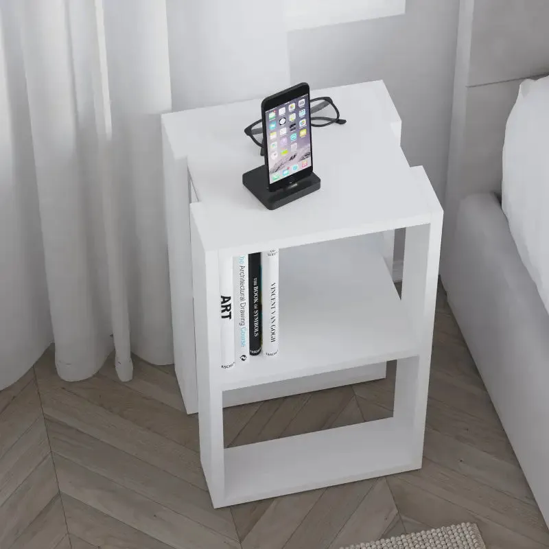 Lonie Modern Bedside Table Bedroom Furniture Width 34cm