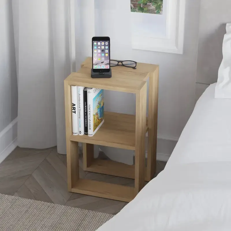 Lonie Modern Bedside Table Bedroom Furniture Width 34cm