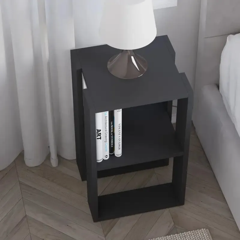 Lonie Modern Bedside Table Bedroom Furniture Width 34cm