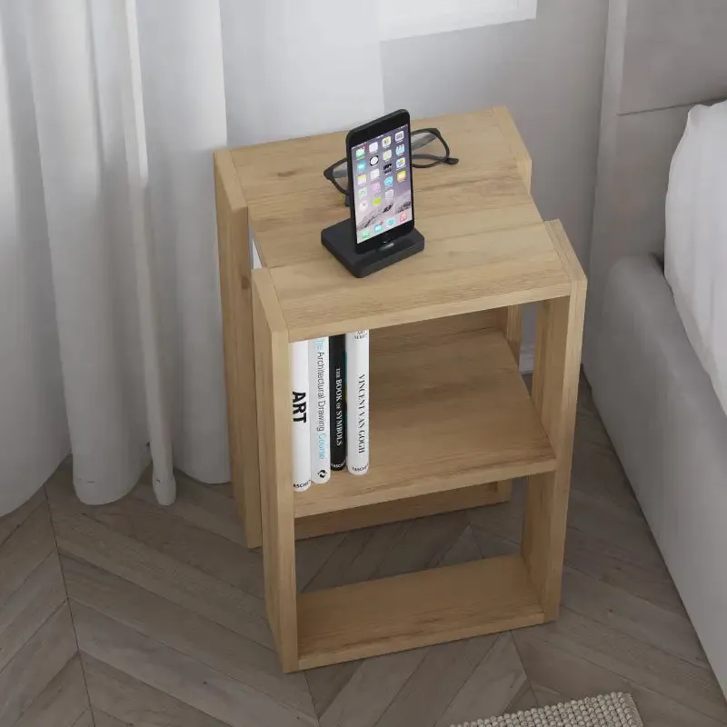 Lonie Modern Bedside Table Bedroom Furniture Width 34cm