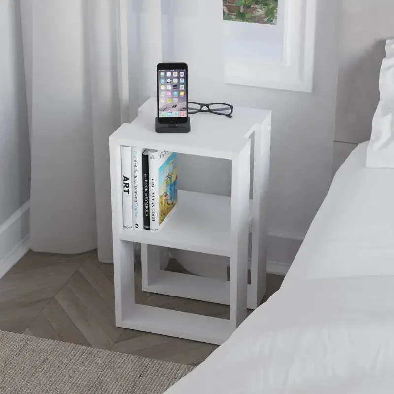 Lonie Modern Bedside Table Bedroom Furniture Width 34cm