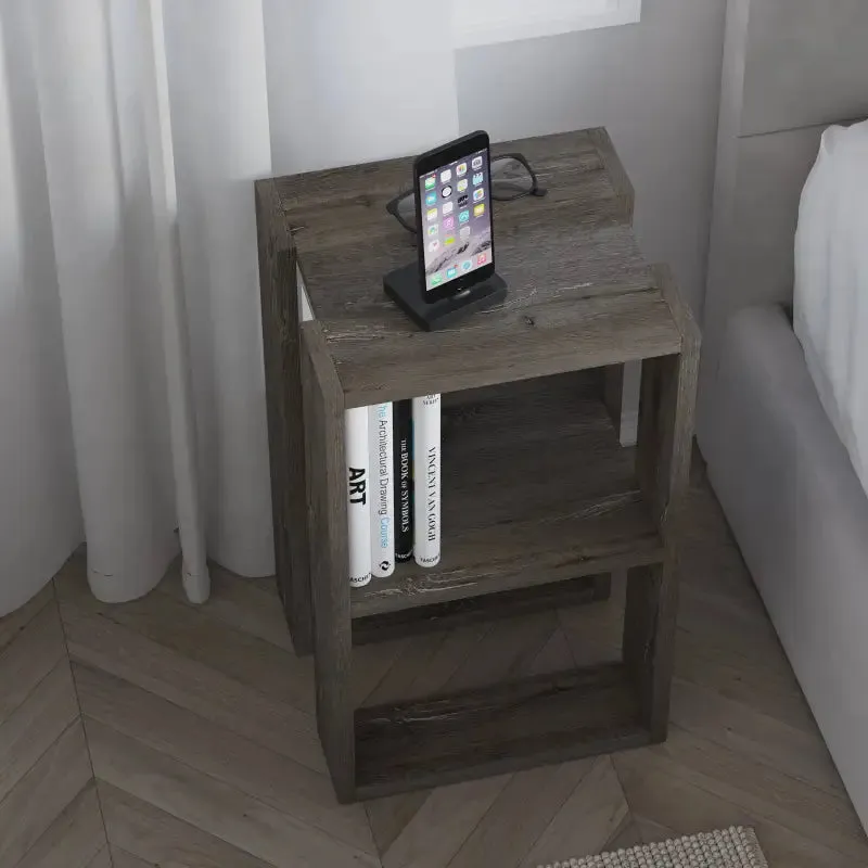 Lonie Modern Bedside Table Bedroom Furniture Width 34cm