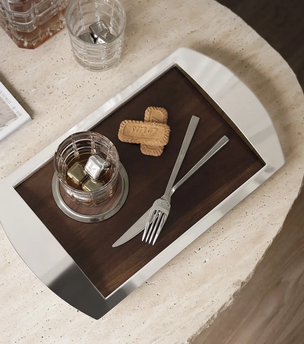 Luxury Walnut Wood Tray