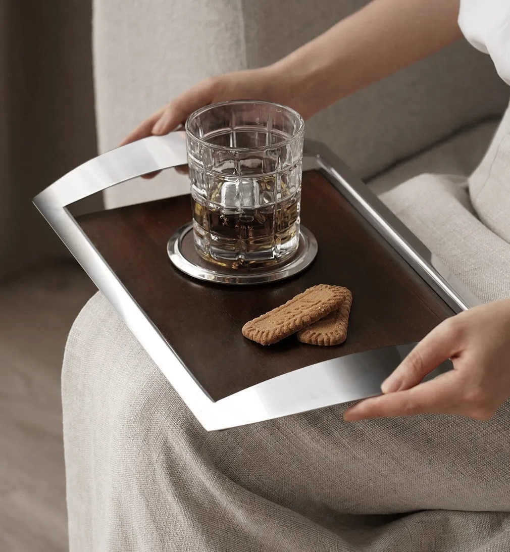 Luxury Walnut Wood Tray