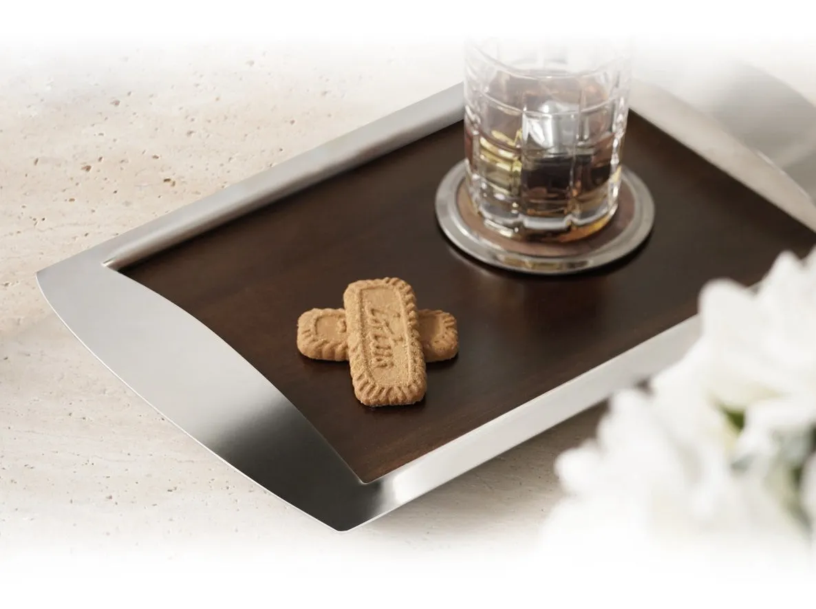 Luxury Walnut Wood Tray