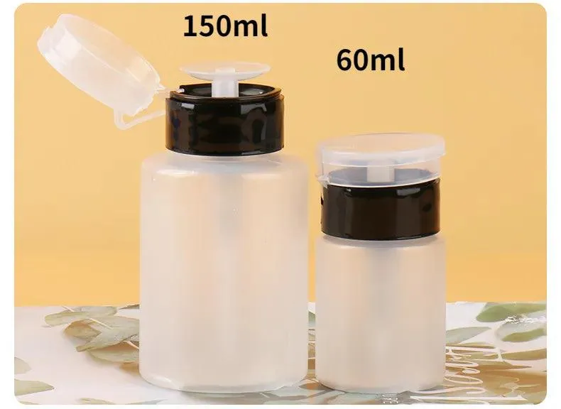 Manicure Nail Care Pump Bottles: Practical & Stylish Dispenser