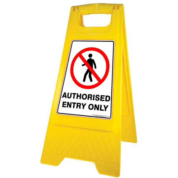 NEW AUTHORISED ENTRY ONLY - A-FRAME